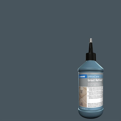 MAPEI UltraCare Grout Refresh, Universal Grout Colorant & Sealer, 8 oz Bottle – Easy Grout Restoration & Protection, 5047 Charcoal - Colors B