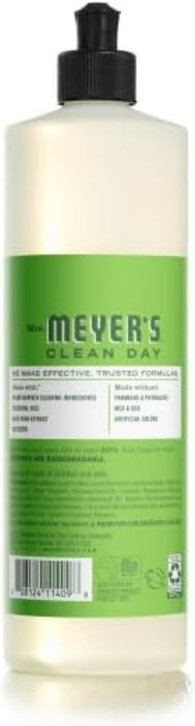 MRS. MEYER'S CLEAN DAY Liquid Dish Soap, Lemon Verbena, 16 fl. Oz