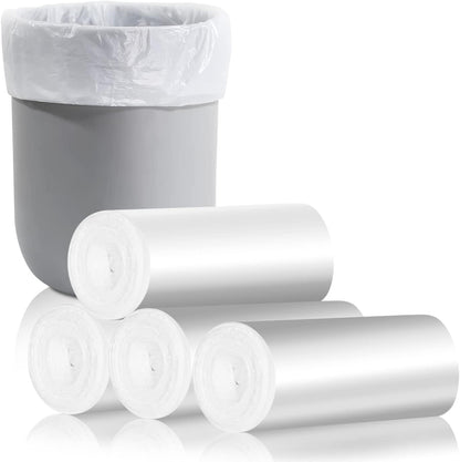 CHARMOUNT 4 Gallon Trash Bag - Unscented 4 Gallon Garbage Bags for Bathroom, Kitchen, Bedroom, 105 Count (15 Liter) …