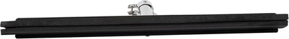 Restaurantware RW Clean 54.3 Inch Non-Slip Handle For Floor Squeegee - Hanging Loop Durable Yellow Iron Handle