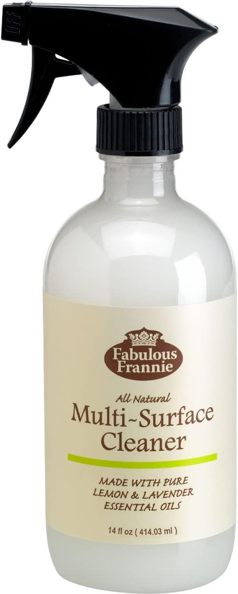 Fabulous Frannie All Natural Ingredients No Synthetics Protect Carpet Care made with Pure Essential Oils Clove, Lemon, Cinnamon, Eucalyptus and Rosemary 13 Ounce (Pack of 1)