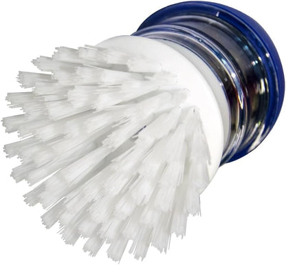 CELOX 2 Pack Dish Brush with Soap Dispenser Soap Dispensing Palm Brush for Cleaning Pots, Dishes