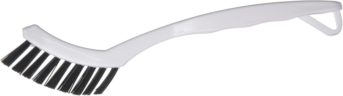 SPARTA Flo-Pac Grout Brush Crevice Brush, Detail Brush, Nylon, 8 Inches, White
