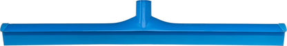 SPARTA 24" Floor Squeegee Replacement Head, Seamless Rubber with Rust-Free Plastic Frame for HACCP Compliance, Heavy-Duty Industrial Use, Thermoplastic Rubber, 24 Inches, Blue