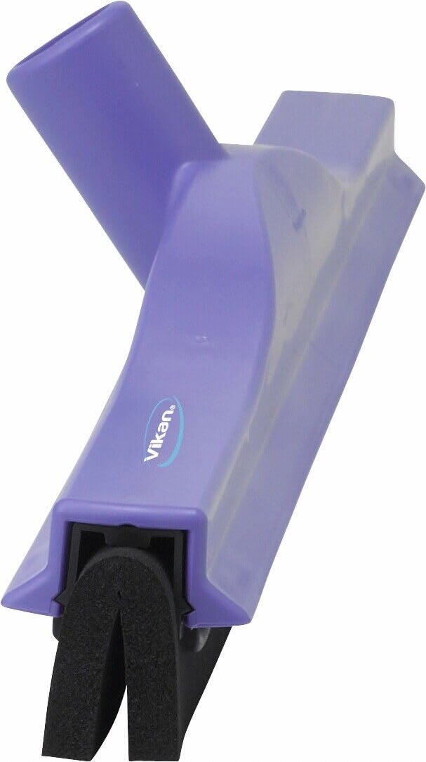 Vikan 77515 Squeegee,Fixed Head,Bench,10",PP/RB,White