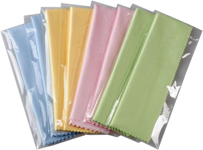 Microfiber Cleaning Cloths - for All LCD Screens, Tablets, Lenses, and Other Delicate Surfaces (8-Pack, 6x7)