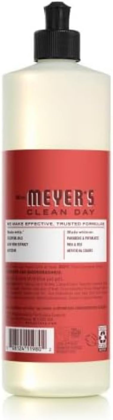 MRS. MEYER'S CLEAN DAY Liquid Dish Soap, Lemon Verbena, 16 fl. Oz