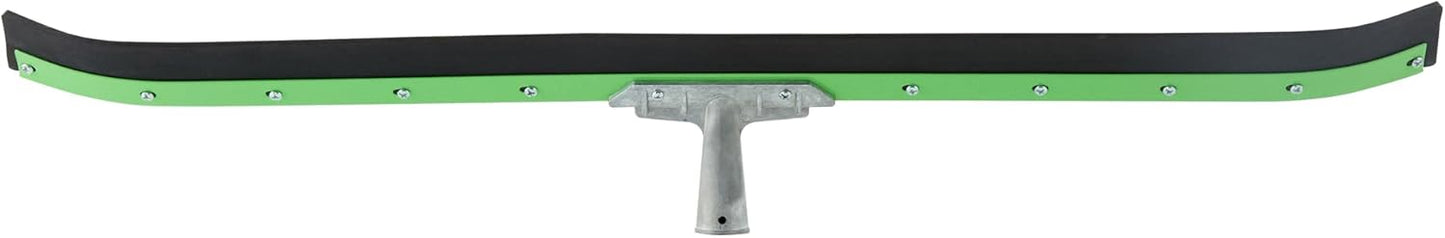 Restaurantware-SQUEEGEE ONLY: Clean Tek Professional 29.92 Inch Floor Squeegee, 1 Broom With Double Rubber Blade - Handle Sold Separately, Heavy-Duty, Steel Wiper For Concrete Floor