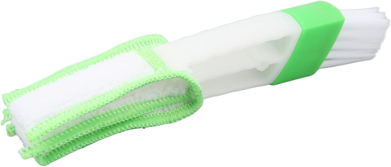 AMAKO Car Vent Cleaner Mini Duster: Car Air Vent Cleaner and Brush - Car AC Cleaner Cleaning Cloth Tool for Keyboard Window Leaves Blinds Shutter