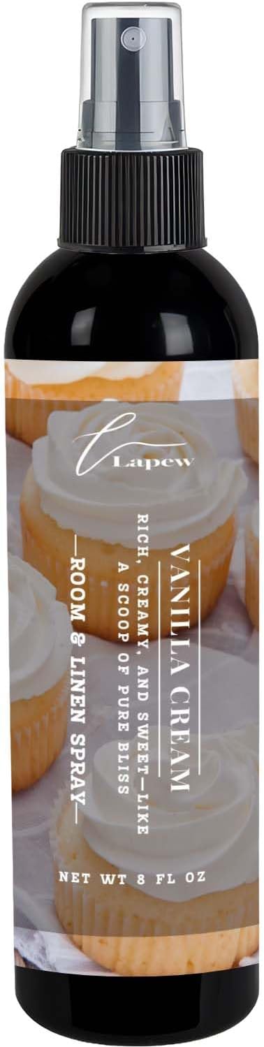 Lapew Room & Linen Spray | Fragrance Mist for Home, Car & Office | Fabric & Air Freshener | Neutralizing Mist | Made in USA | Cozy Cinnamon & Apple - Colors B
