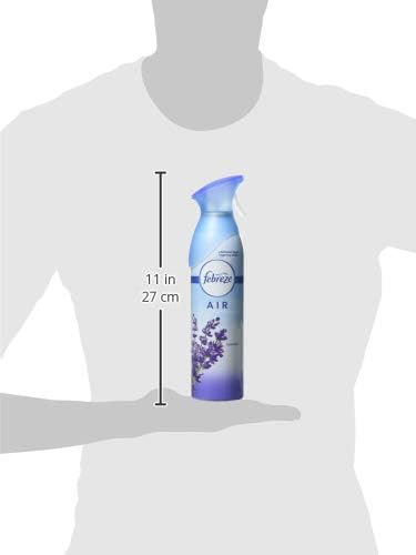 Air Mist Air Freshener Spray, Odor-Fighting Room Spray, Air Fresheners for Home and Bathroom and Kitchen, Aerosol Can, Linen & Sky Scent, 8.8oz (Pack of 2)