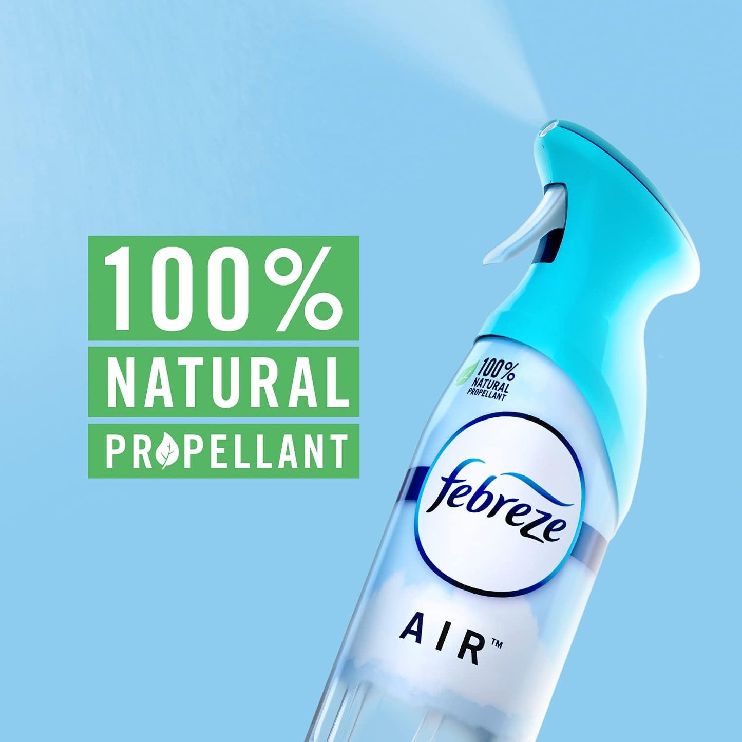 Air Mist Air Freshener Spray, Odor-Fighting Room Spray, Air Fresheners for Home and Bathroom and Kitchen, Aerosol Can, Linen & Sky Scent, 8.8oz (Pack of 2)