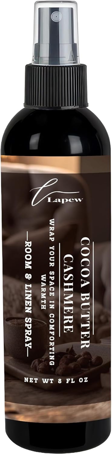 Lapew Room & Linen Spray | Fragrance Mist for Home, Car & Office | Fabric & Air Freshener | Neutralizing Mist | Made in USA | Cozy Cinnamon & Apple - Colors A