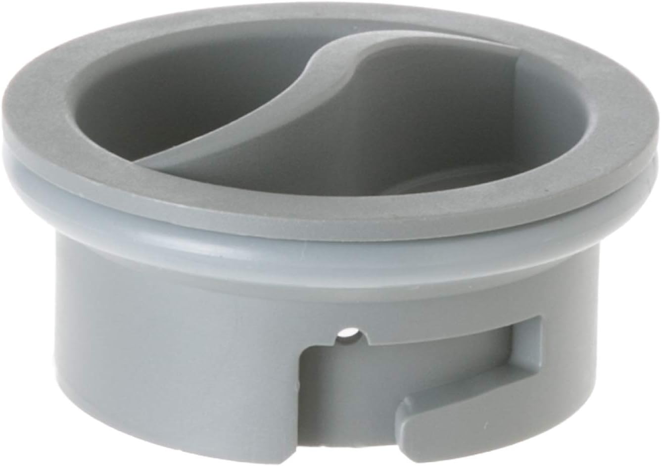 GE WD12X10122 Genuine OEM Rinse Aid Dispenser Cap (Gray) for GE Dishwashers