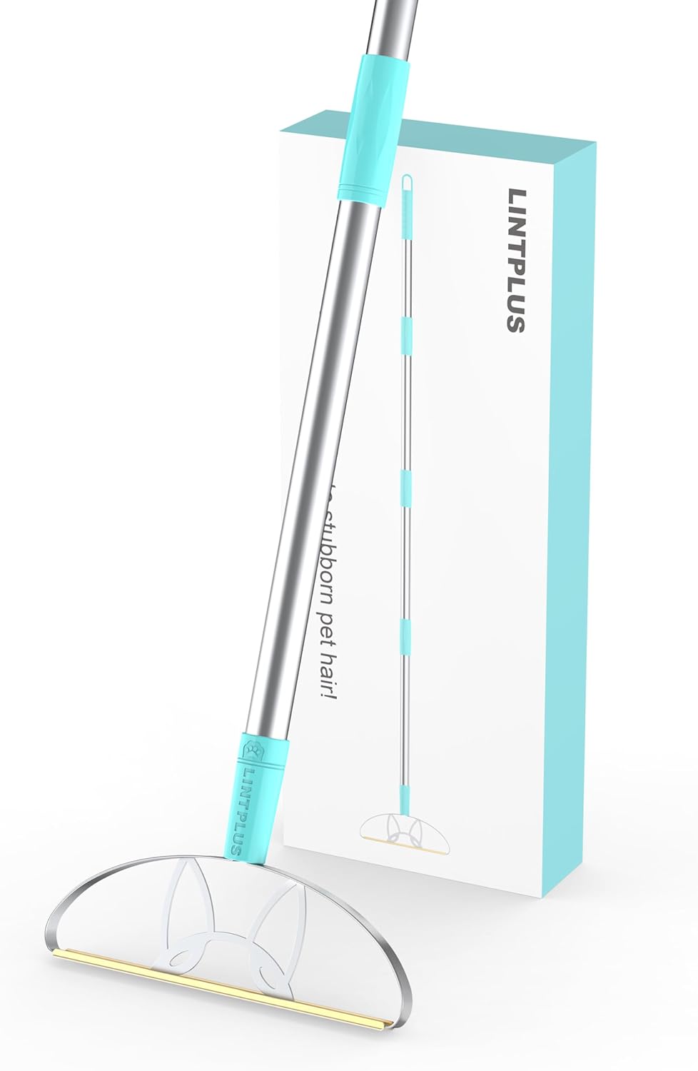 Deep Cleaner Pro Pet Hair Remover-Special Cat Hair Remover Multi Fabric Edge and Carpet Rake Scraper by LINTPLUS-Dog Hair Remover for Rugs,Couch & Pet Towers-Easy to Every Hair!