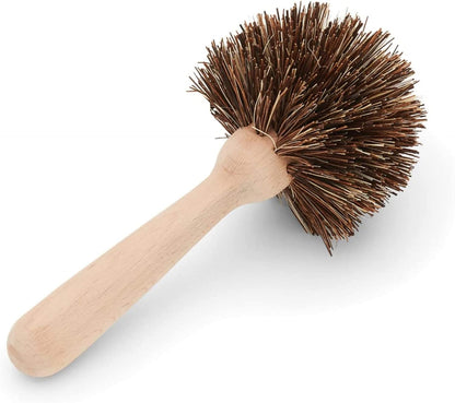 Fox Run Kitchen Brush, Stainless Steel Cleaning Brush for Tumblers, Glasses, Dishes, and Pans, 10.25"