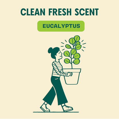 Aunt Fannie's Ultra Concentrated Floor Cleaner Vinegar Wash, Multi-Surface Solution For Mopping, Value Size, Bright Lemon Scent, 64 oz