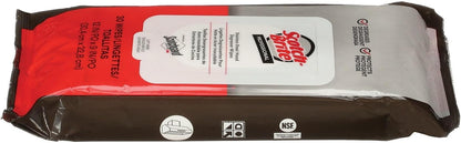 Scotch-Brite Stainless Steel Hood Degreaser Wipes, 30/Pack, 6 Packs/Case (SS-WIPES)