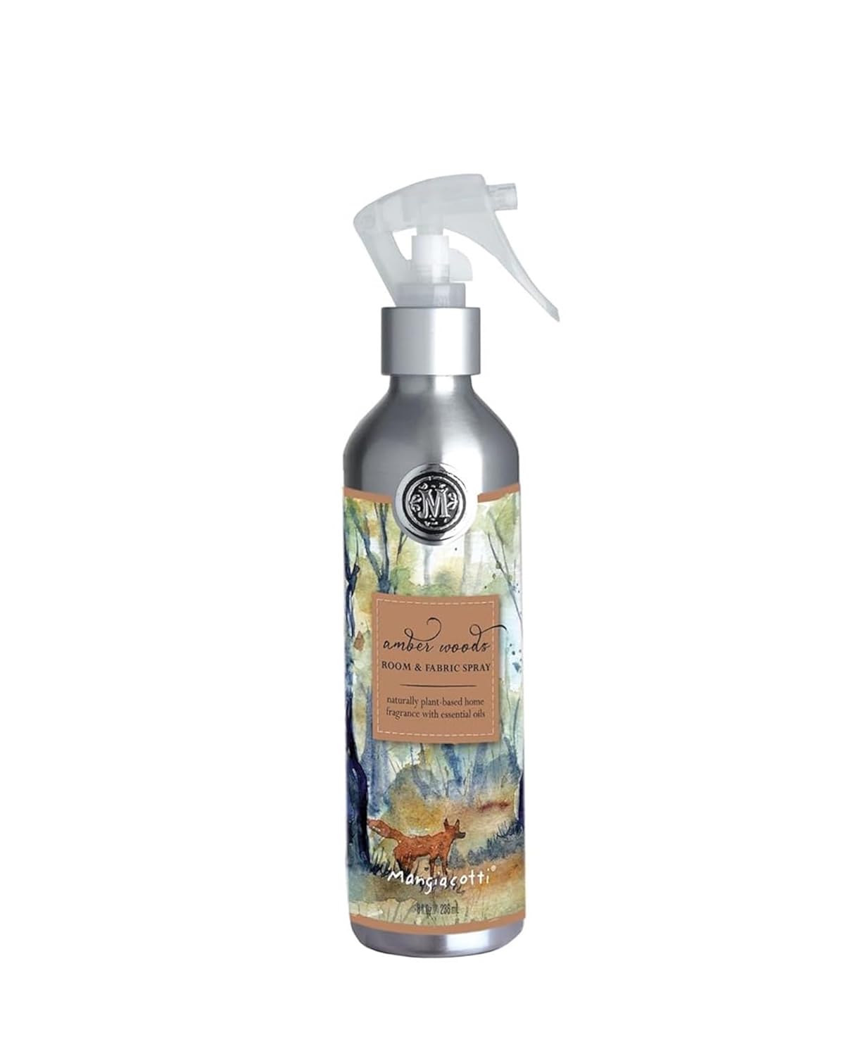 Mangiacotti Room Spritz Fabric Deodorizer Air Freshener Spray | Naturally Plant-Based with Essential Oils Room Fragrance, 8 Ounces, Gingerbread