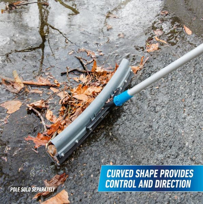 Unger - 961350 Professional AquaFlex Uneven Surface Floor Squeegee with Splash Guard, 22"