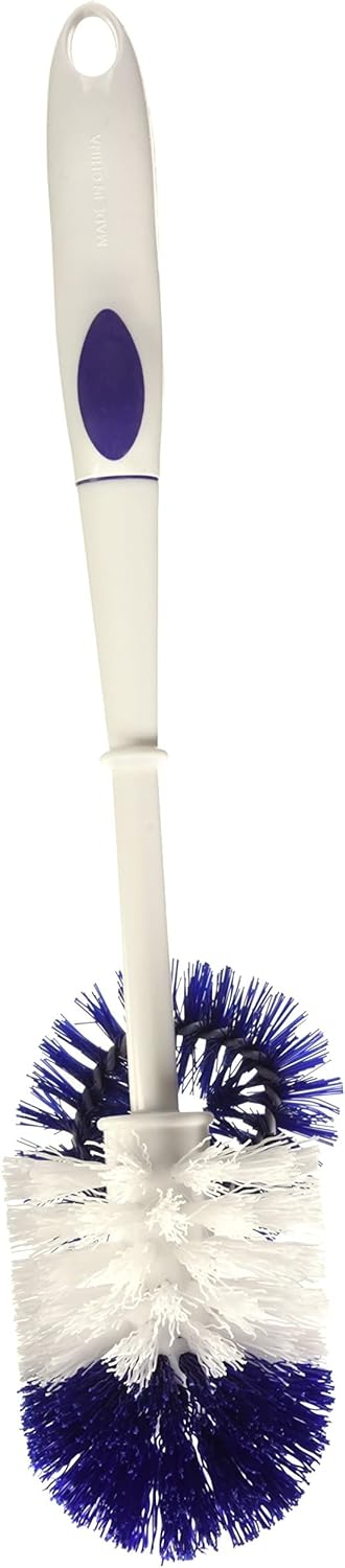 Rubbermaid Toilet Bowl Brush with Caddy Holder, with Caddy Holder, Cobalt Blue (FG6B9204COBLT)