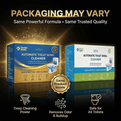 Ultra-Long Lasting Toilet Bowl Cleaners – 6 Pack Automatic Toilet Tank Cleaning Bottles Tablets, Long-Lasting Stain & Odor Control, Septic-Safe, Blue Water, Fresh Scent