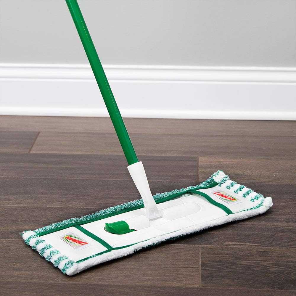 Libman Wet & Dry Microfiber Mop Refills | Dust Mop for Hardwood Floors | Wall Mop | Mops for Floor Cleaning | 3 Total Microfiber Mop Pads Included
