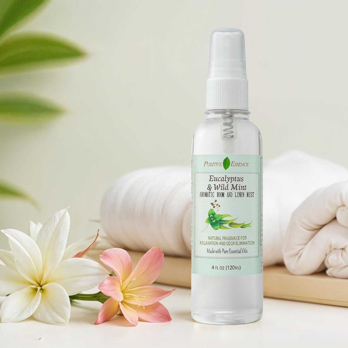 Lavender Room and Pillow Spray, Natural Aromatherapy Sleep Spray with Lavender Essential Oil for Relaxation, Fabric & Bedding Mist, Non-Aerosol Odor Neutralizer