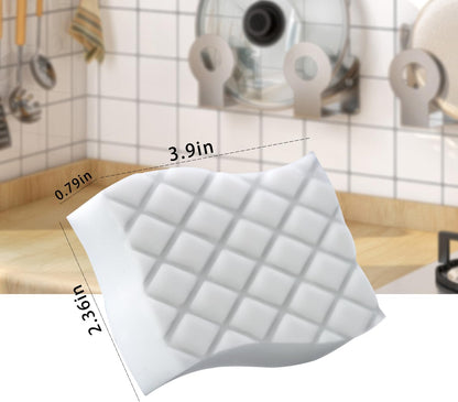 2X Density Magic Sponges Cleaning Eraser,30 Pack Melamine Sponge in Bulk, Multi-Functional Household Cleaning Kitchen Dish Sponge for Bathroom,Shoes,Floor,Bathtub,Sink,Furniture, Wall Cleaner, White