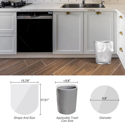 CHARMOUNT 4 Gallon Trash Bag - Unscented 4 Gallon Garbage Bags for Bathroom, Kitchen, Bedroom, 105 Count (15 Liter) …