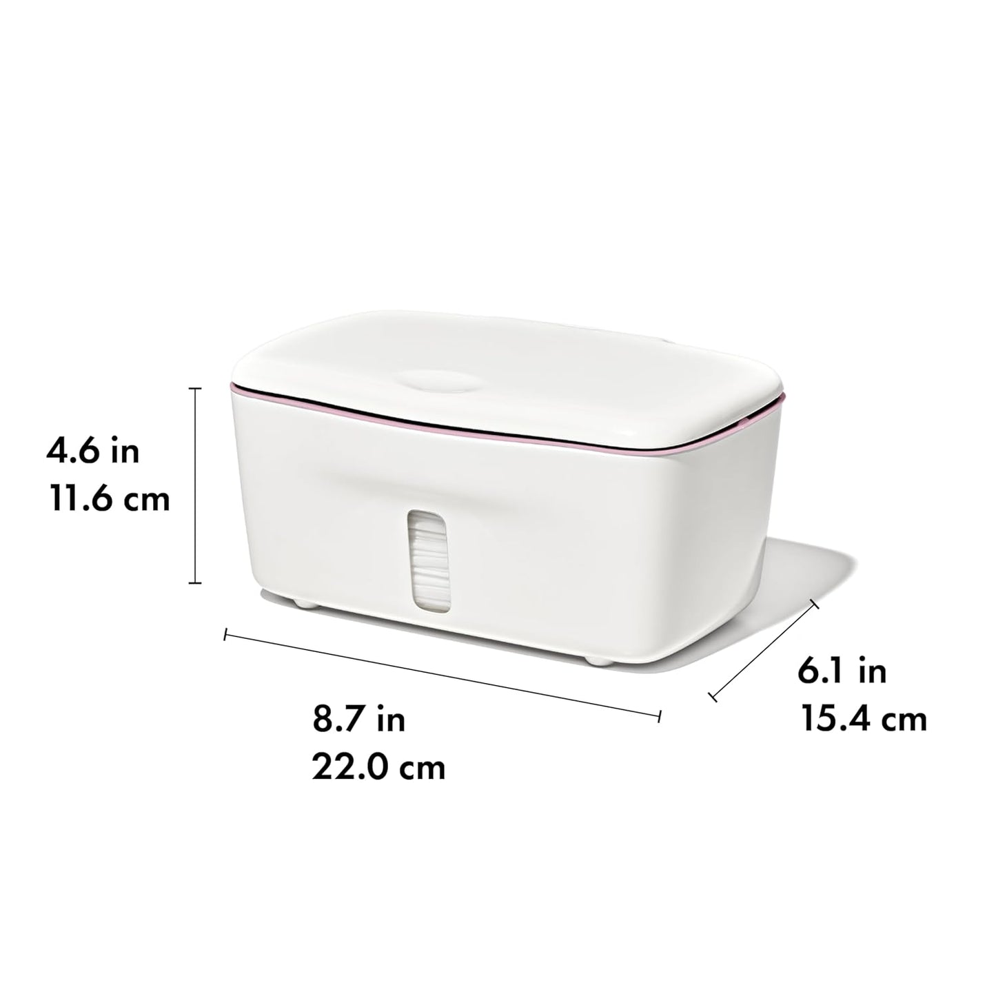 OXO Tot Perfect Pull Wipes Dispenser, Pink