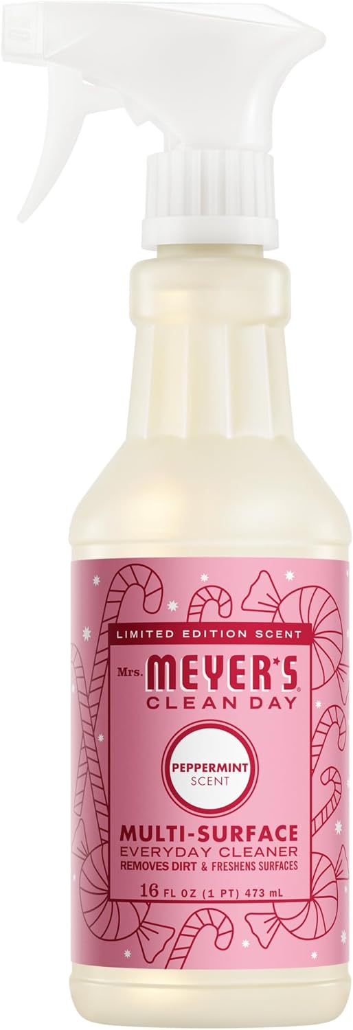 MRS. MEYER'S CLEAN DAY Multi-Surface Everyday Cleaner, Lavender Scent, 16 Fl Oz Bottle - 3 Pack