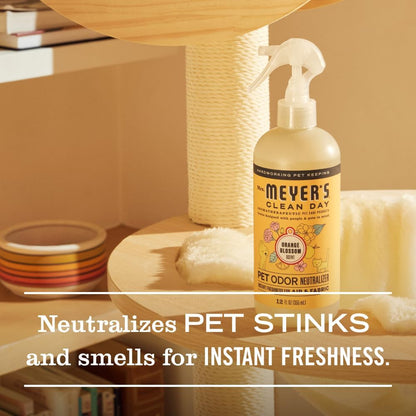MRS. MEYER'S CLEAN DAY Pet Odor Neutralizer, Orange Blossom Scent, 12oz