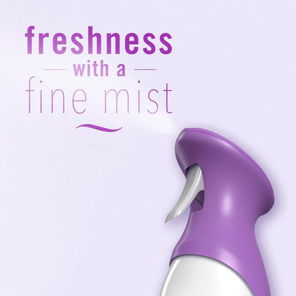 Febreze Air Mist Air Freshener Spray, Odor-Fighting Room Spray, Air Fresheners for Home and Bathroom and Kitchen, Aerosol Can, Light Lavender Scent, 8.8oz, 2 Count