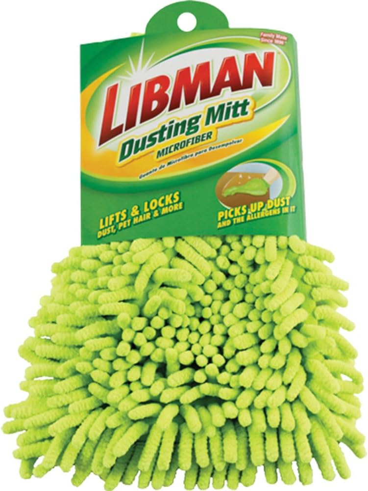 Libman Microfiber Dusting Mitt | Case of 6