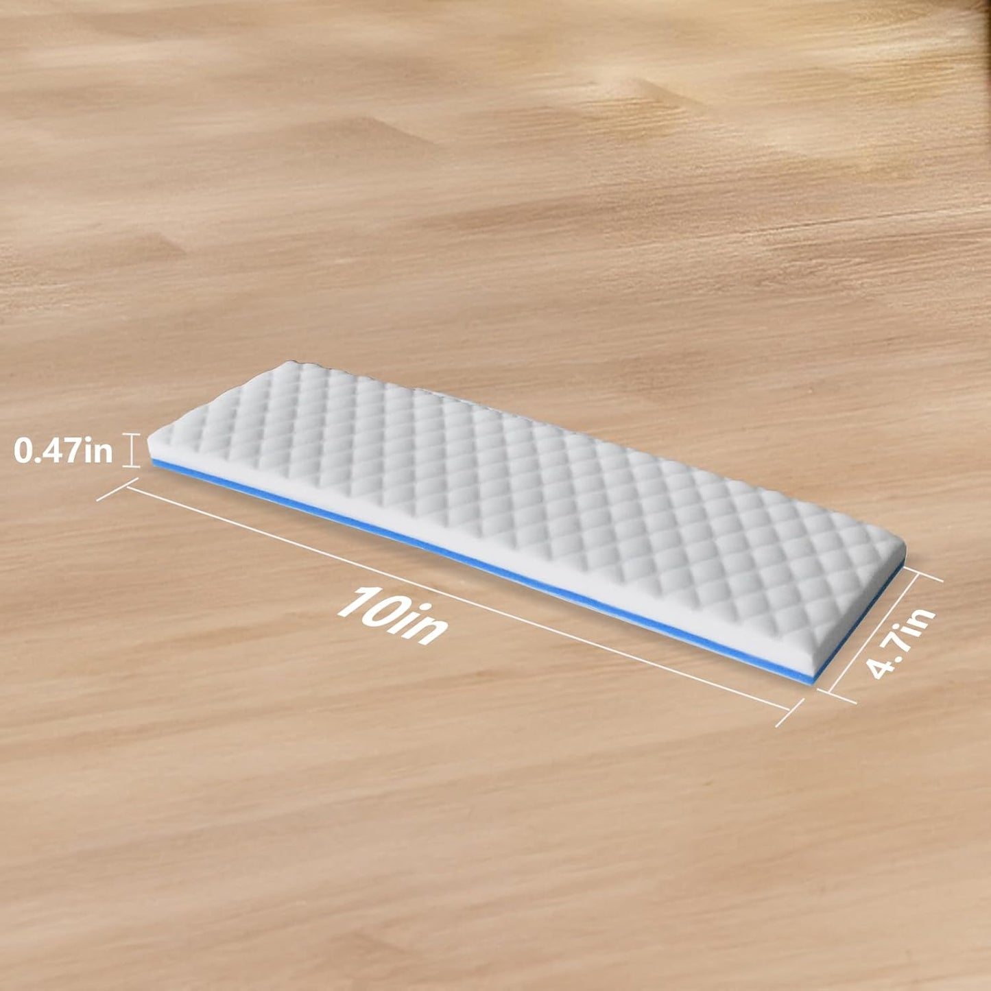 Magic Sponge Eraser Mop Pad,Melamine Sponge Mop Pad Refill for Kitchen Bathroom Swimming Pool Boat(Mop Pad Refill,10"x4.7"x0.47")