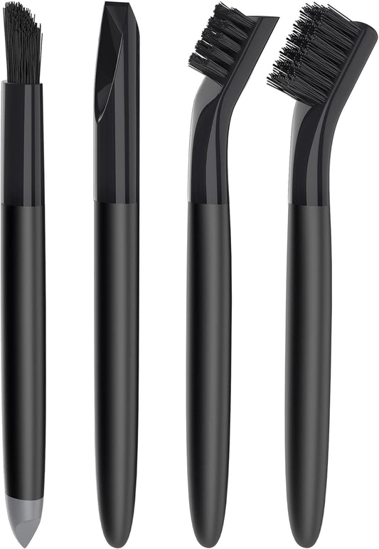 MR.SIGA Grout Cleaner Brush Set - Detail Cleaning Brush Set for Tile, Sink, Drain, Grout and Edge, Crevice Cleaning
