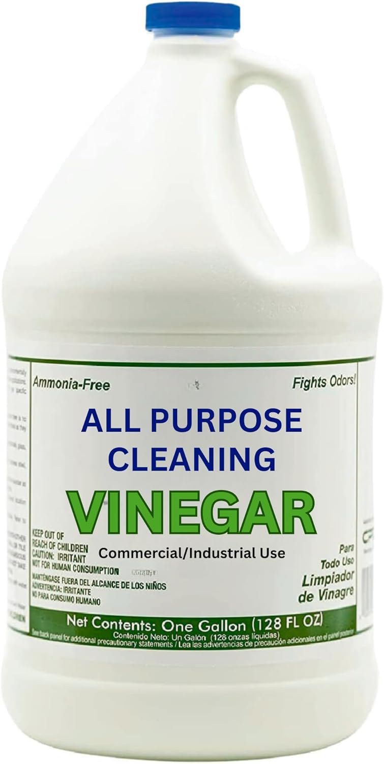 All Purpose Cleaning Vinegar, 5% Acidity | Multi-Purpose Household Surface Cleaner, Safe for Laundry, Effective Deodorizer, Ready to Use- 1 Gallon (Pack of 1)