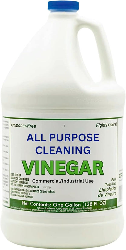 All Purpose Cleaning Vinegar, 5% Acidity | Multi-Purpose Household Surface Cleaner, Safe for Laundry, Effective Deodorizer, Ready to Use- 1 Gallon (Pack of 1)