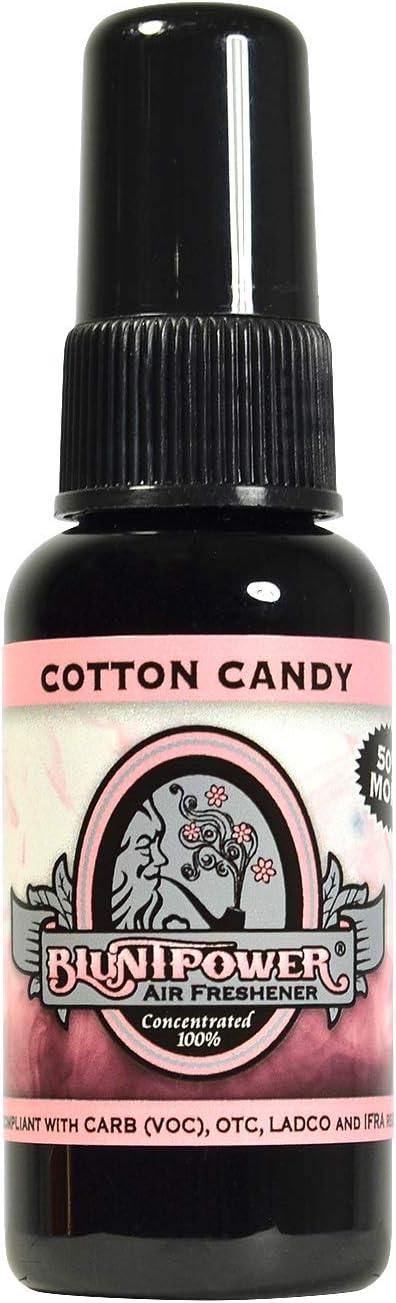 BluntPower Oil Based Concentrated Air Freshener and Oil for Diffuser - Air Freshener Spray For Room, Car, Bathroom - Concentrated Room Deodorizer & Odor Eliminator Spray - Cherry 1.5oz. (3 Pack)