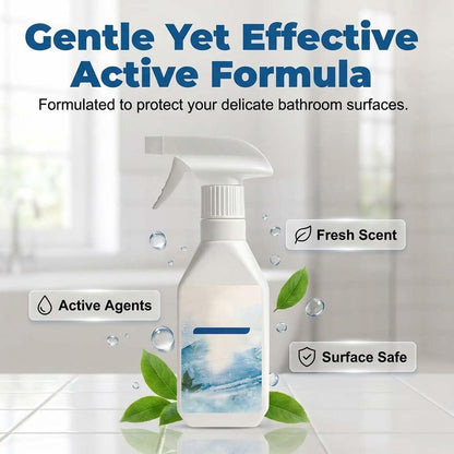 Oxalic Acid Cleaner Spray, 2026 Powerful Stubborn Stains Bathroom Cleaner Foam Spray, All-Purpose Bathrooms Descaler Foam Spray, Suitable for Tiles, Glass, Bathtub, Porcelain (1pcs)
