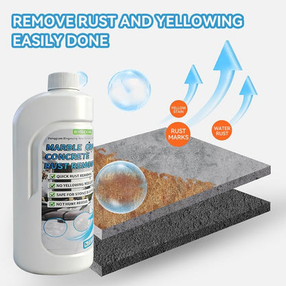 Rust Stain Remover Marble Cleaner Tile Rust Remover Granite Care Agent Stone Care Agent - Powerful and Effective in Removing Rust From Granite, Tile and Marble (500g)