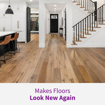 Rejuvenate Shine Refresher Floor Polish Renews Shine On Newer And Recently Restores Floors Including Sealed Hardwood, Laminate, Vinyl And Tile, 32 Ounces