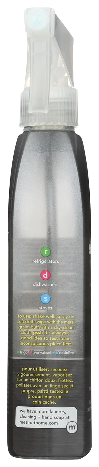 Method, Cleaner Spray Stainless Steel, 12 Fl Oz