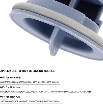 K-Musculo 8564929 Dishwasher Rinse Aid Cap Compatible with Whirlpool Kenmore KitchenAid Dishwashers, Replaces PS982160 AP3866312 AH982160
