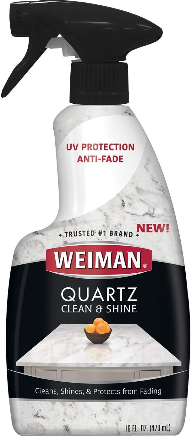 Weiman Quartz Clean& Protect 16Oz (Kosher For Passover) Pack Of 3