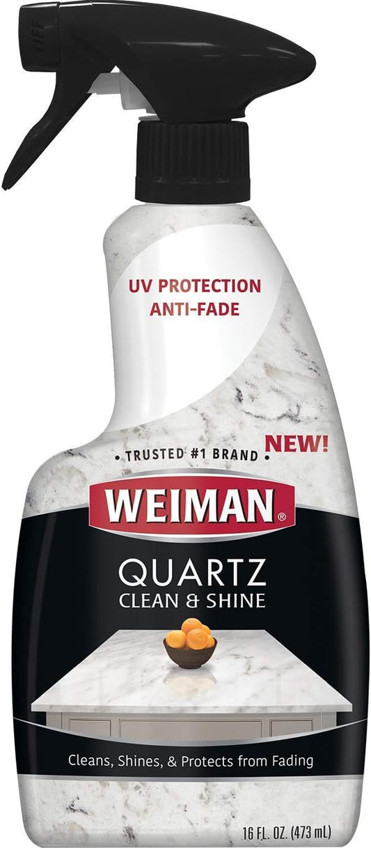 Weiman Quartz Clean& Protect 16Oz (Kosher For Passover) Pack Of 3