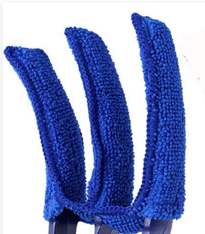 Replace Window Blind Cleaner Duster Brush Microfiber Sleeves/Blind Cleaner Tools/for Blinds/Shutters/Shades/Air Conditioner Vents Clean/10 Pcs (Not Include Blades)