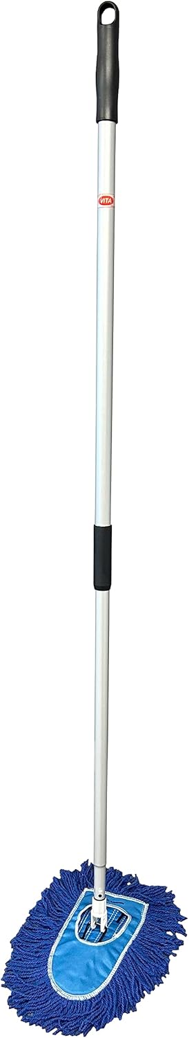Triangle Dust Mop Kit: 4 Piece Industrial Dust Mop Kit