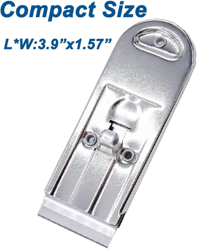 Razor Blades Metal Scraper Tool Pull Push Glass Scraper Stove Top Scraper Window Ceramic Scraper with10 PCS Single Edge Replacement Scraper Blades Removing Decal Label Residue Sticker,Silver